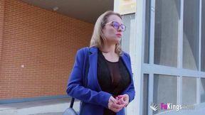 Amazing divorced mommy knows there&#039;s a chance for her and her big boobs at porn!