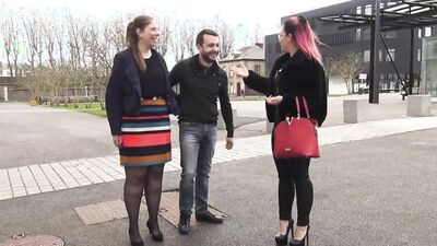 Chubby MILF Alice Maze is fucked in the ass at porn casting