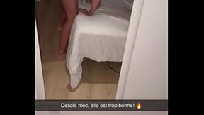 Snapchat - blonde fucks live on snapchat while her boyfriend is away!