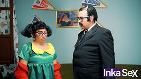 El Chibolo 18 - Don Panzón collects the rent by eating Cholondrina's ham cake - Chapter II