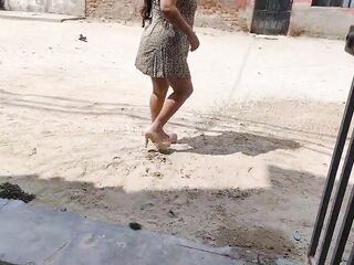 My neighbors have no idea I'm recording a homemade porn movie scene.