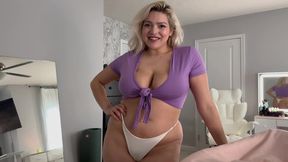 BIG LATIN STEPSISTER COAXES ME INTO CHEATING FOR A FACIAL - PERSONAL VIEW