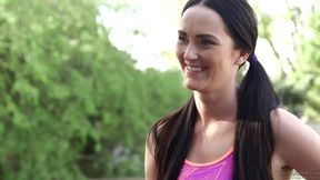 Nice Lady With Hairy Cunt Takes Knob  - bianca breeze