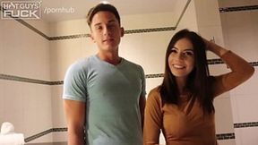 3r bet - Large Dick&#x1F32D; Shy Geek fucks Hot Brunette Fantasy