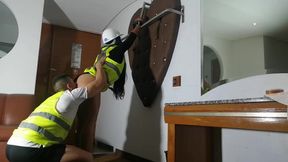 I pleasure the architect's employee with a big ass&#x1F351; in her hotel room &mdash;  she moans in delight