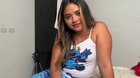 Stepfather is seduced by the petite Latina