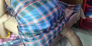 Bengali Bhabhi Enjoy When Her Husband Go Out