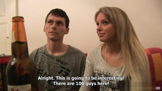 Orgie &#8211; hård anal gangbang for store bryster europæisk teenager Charlotte Madison