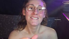 SexyWifeAD takes Huge Cum Shot to the Face