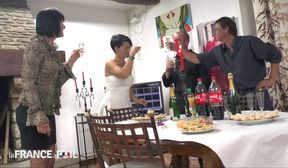 french anniversary party turn in to an orgy