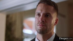 Kendra and Brandi dive deep in a wild threesome &mdash;  sharing a cock&#x1F346; with Leah and Stacy