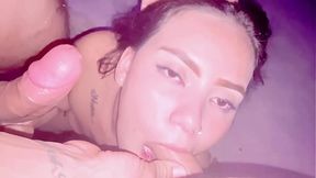 Straight guy gets a big cock in a bisexual threesome Kittydj exhibitionist