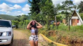 Daniela Andrea &mdash;  Colombian Slut Fucks Driver's Huge Cock&#x1F346; Hard in Her Tight Pussy&#x1F32E;&#xFE0F; &mdash;  Soldier Hug