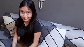 Bestie's Tease: A Petite Brunette's Raw POV Encounter