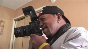 Instead of modeling the BBW wants his BBC deep in her dripping wet chocolate snatch