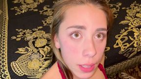 Facefuck me I am your little bitch PT 1