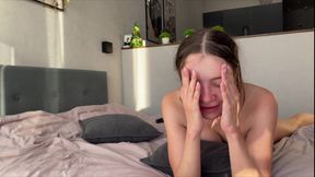 Her Face Begs Me to Fuck Her Ass Faster and Harder Until I Cum Inside 2 Times