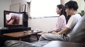 Moist mom's taboo tryst with son-in-law heats up after solo porn sesh