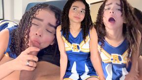 18yo virgin girl comes to lose her virginity at the Blowjobs casting