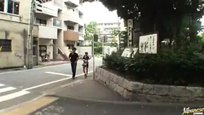 Sultry Teen Av Star Jerks Bf On Public Transport 'Til He Blows His Load