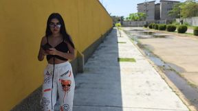 A stranger approaches &mdash;  asks a question &mdash;  and we end up at my place