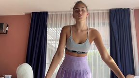 first rough anal for 18yo teen model - pov anal sex with creampie