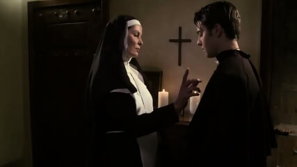 MOTHER SUPERIOR WELCOMES THE ALTAR BOY TO THE CONVENT
