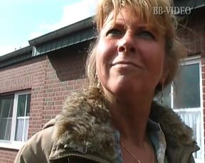 Her favorite sex toy makes this blonde MILF happy as she doesn&#039;t wait for her partner to arrive to enjoy