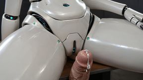 Two Sex Droids Await POV AI Porno