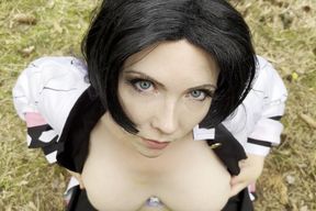 Demon Slayer Kanae Cosplay in the Forest - Forbidden Lust in the Open Air!