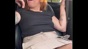 dama777.com - Strangers ejaculate in my wife's slit on the sidewalk