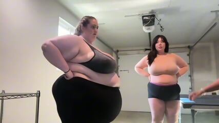 SSBBW Dumplin Attends Fat Camp To Workout