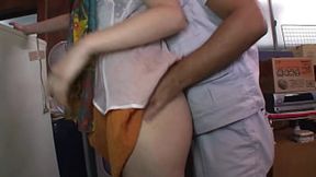 Japanese wife seduces for first anal&#x1F44C; and DP MMF threesome in uncensored JAV porn